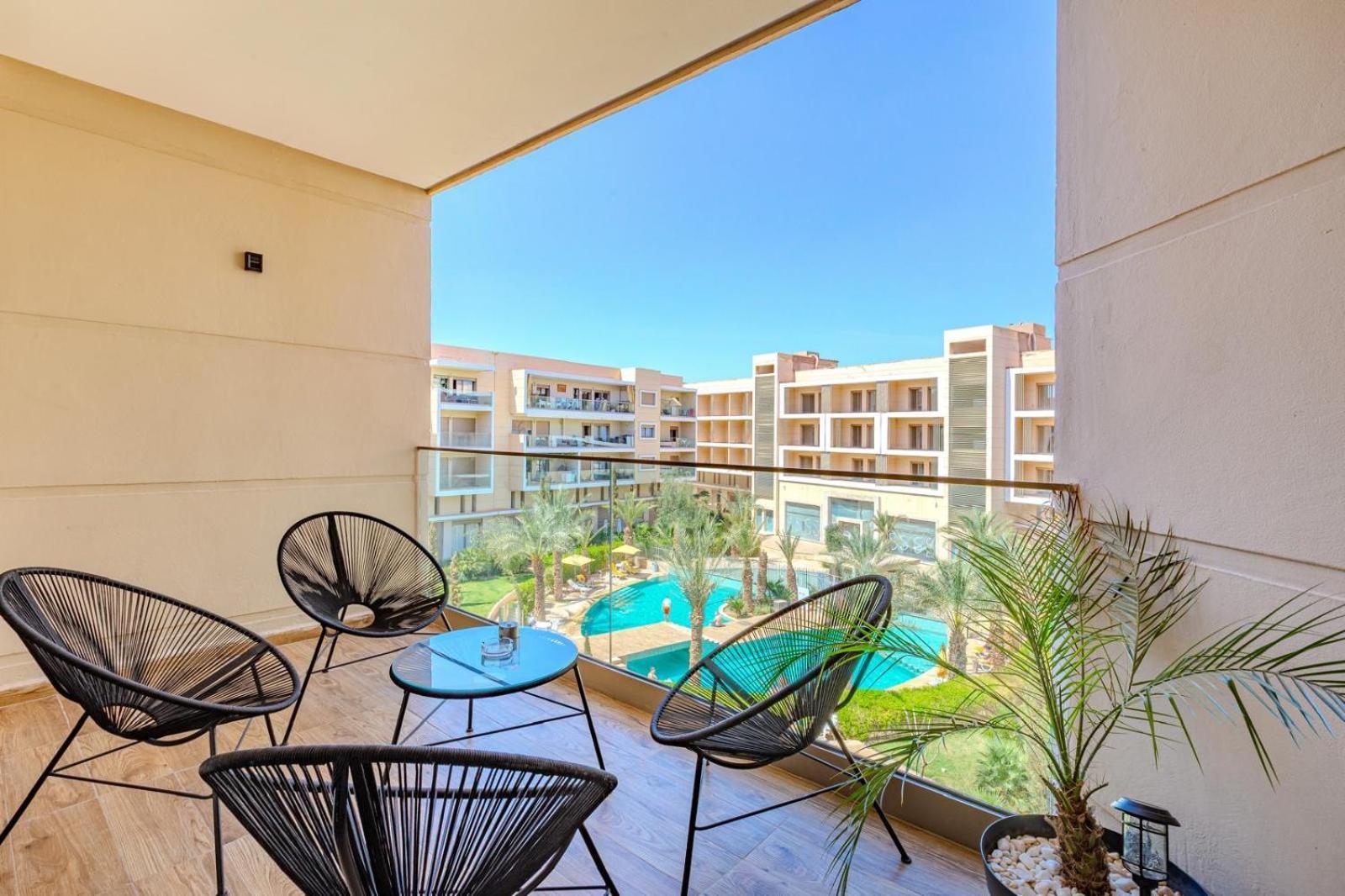 דירות מרקש Royal Deluxe Platinum - Marrakech, Luxe Pool View מראה חיצוני תמונה