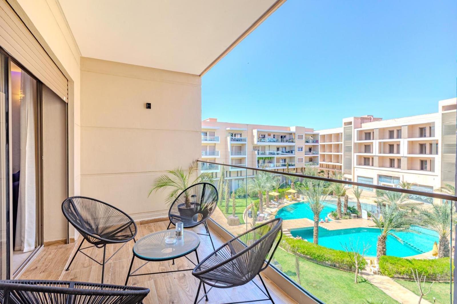 דירות מרקש Royal Deluxe Platinum - Marrakech, Luxe Pool View מראה חיצוני תמונה